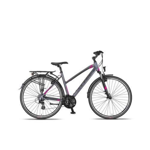 Altec Legarda (CT) 28 inch Damesfiets V-Brakes 24 Versn. Antraciet/Pink