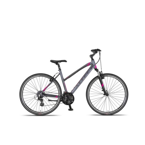 Altec Legarda Trekking V-Brakes Dames 28 inch Antraciet/Pink
