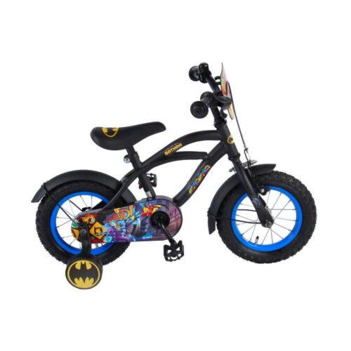 Batman jongensfiets 12 inch zwart
