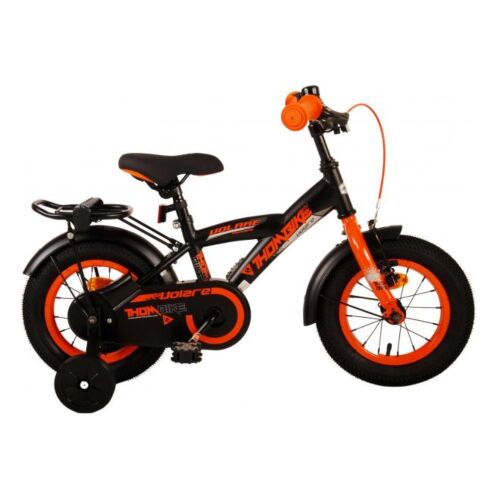 Volare Thombike Kinderfiets - Jongens - 12 inch - Zwart Oranje