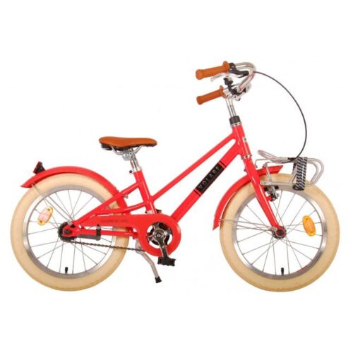 Volare Melody Kinderfiets - Meisjes - 16 inch - Pastel Rood - Prime Collection