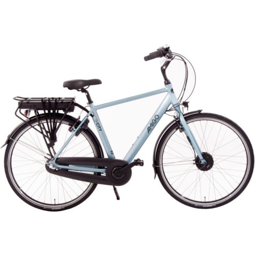 E-City S1 28 Inch 54 cm Heren 3V V-Brakes Matblauw