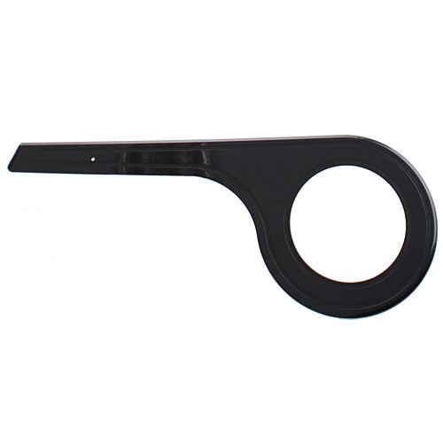 Kettingscherm GSR 26/28-Inch Open Zwart 53,5 x 22,5 cm