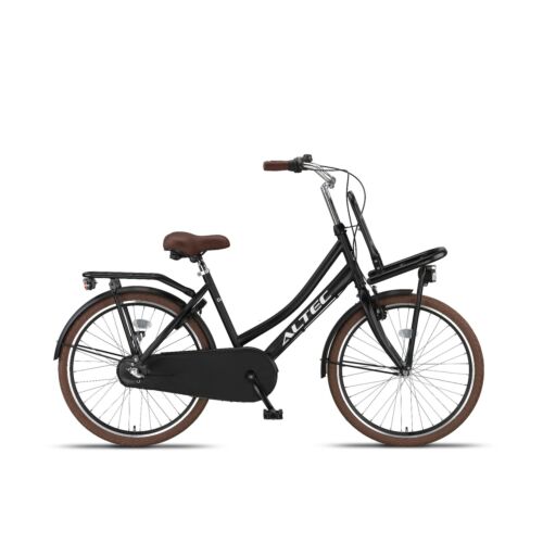 Altec Dutch 24inch Transportfiets N-3 Mat Zwart Nieuw **NIET ACTIVEREN*