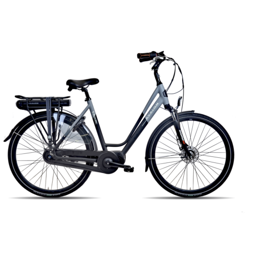 AVALON E-MAX N7 mat grijs/zwart D49cm