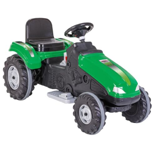 tractor Ride On Big Wheel 12 V junior 114 x 53 cm groen